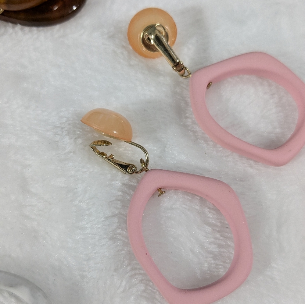 ❤️ Lot of clip on earrings (all 6) - Picture 6 of 16